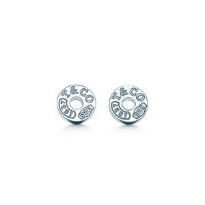 Tiffany & Co. Sterling Silver round earrings